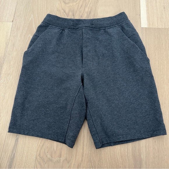 Lululemon Men’s City Sweat Short Shorts Heathered Black Comfy Athleisure Running - Picture 1 of 10